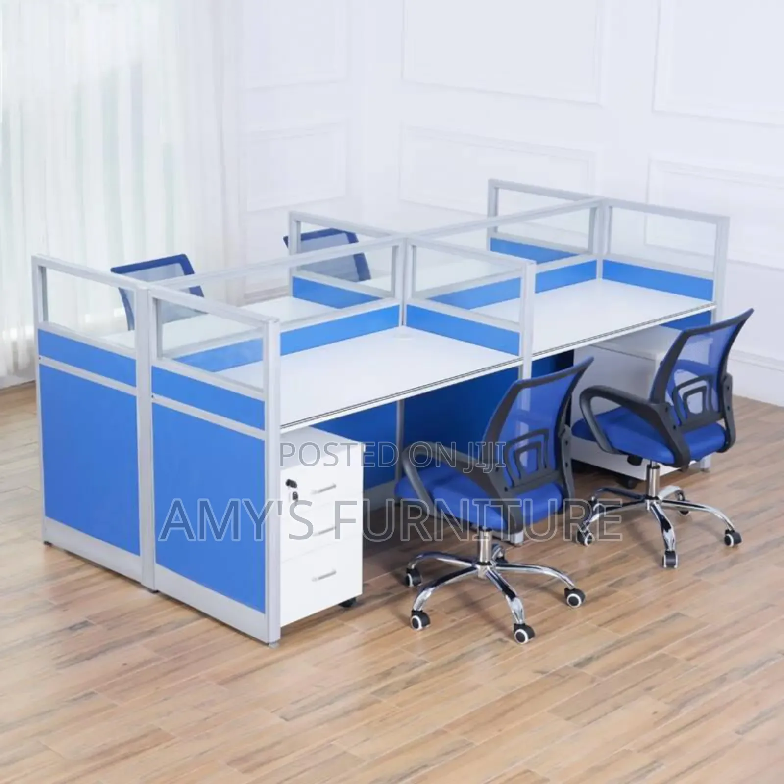 Affordable 4 Seater Cubicles Workstation