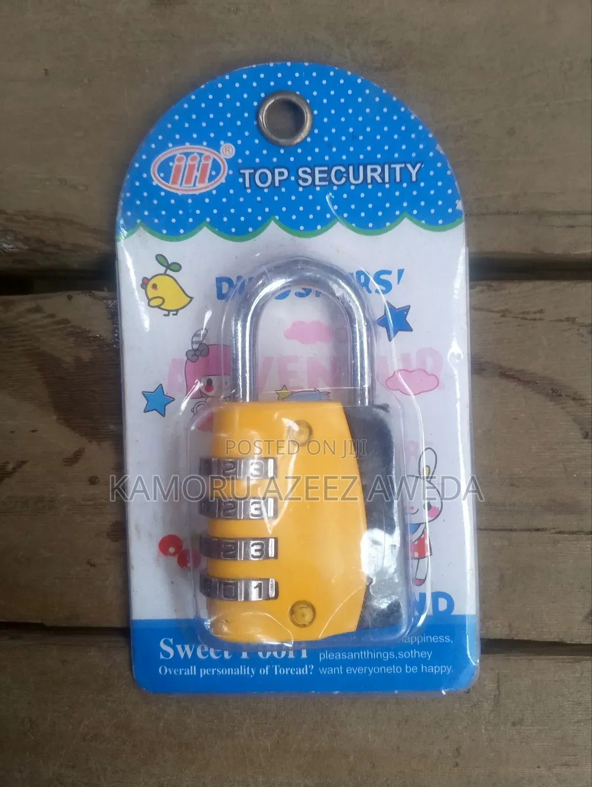 Original Settings Padlock With Code