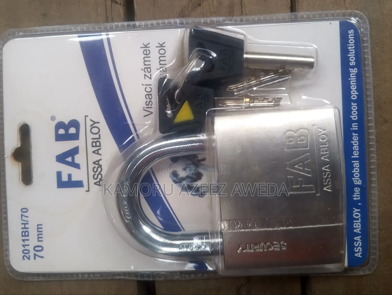 Fab Padlock Original Big 70mm