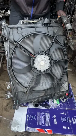 Complete Radiator Fan and Condenser for Mercedes Benz Ml 164