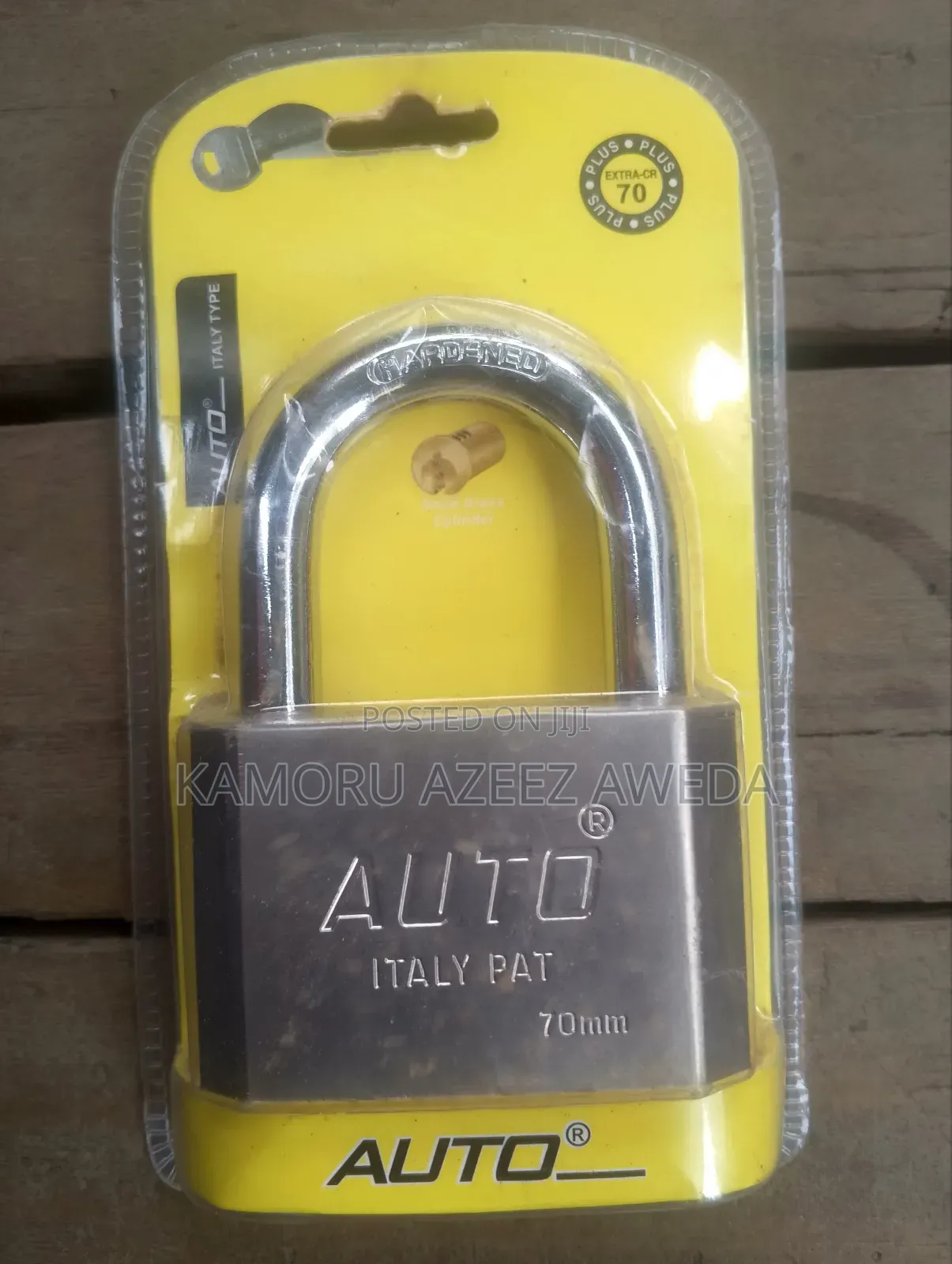 Auto Padlock 70mm