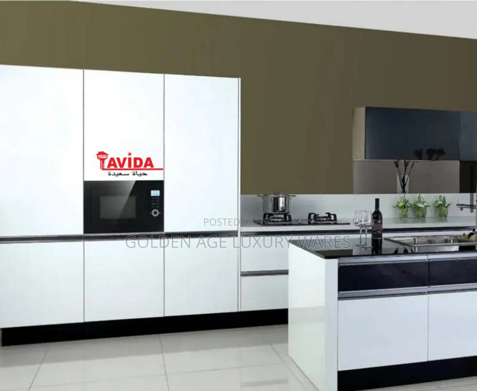 25 Litres Button Microwave Lavida