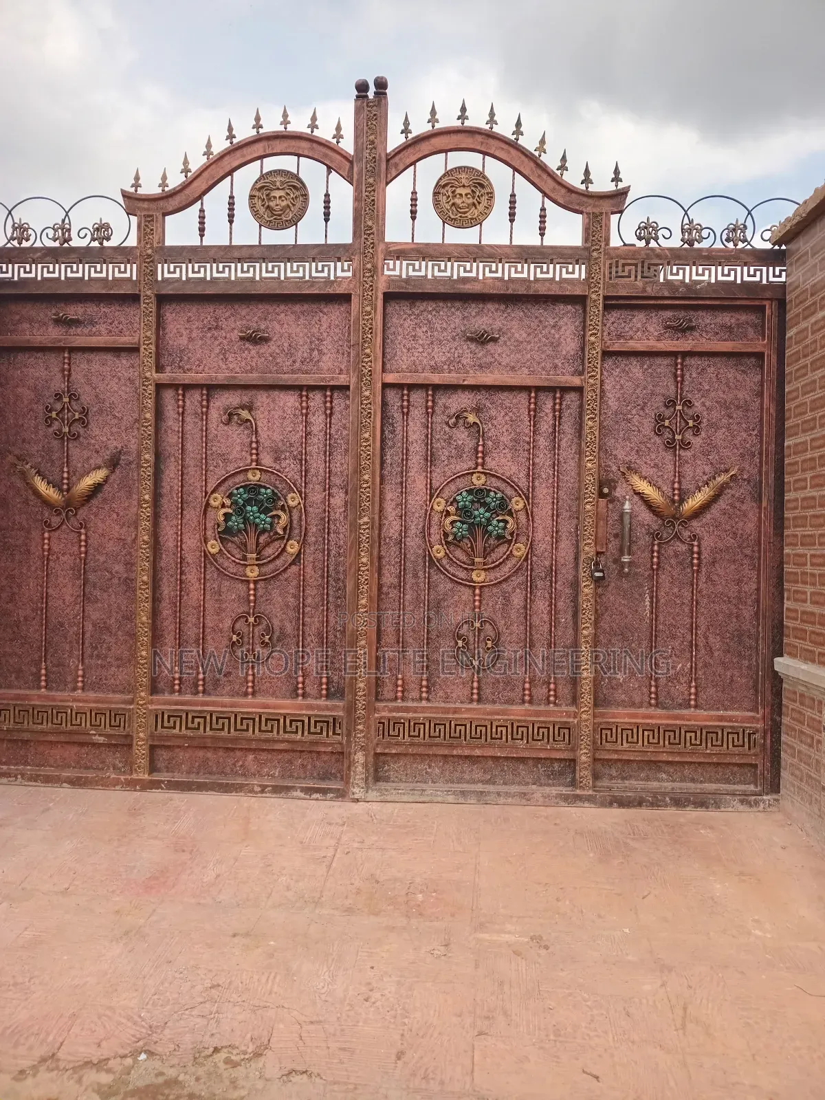 Wrought Iron Gate