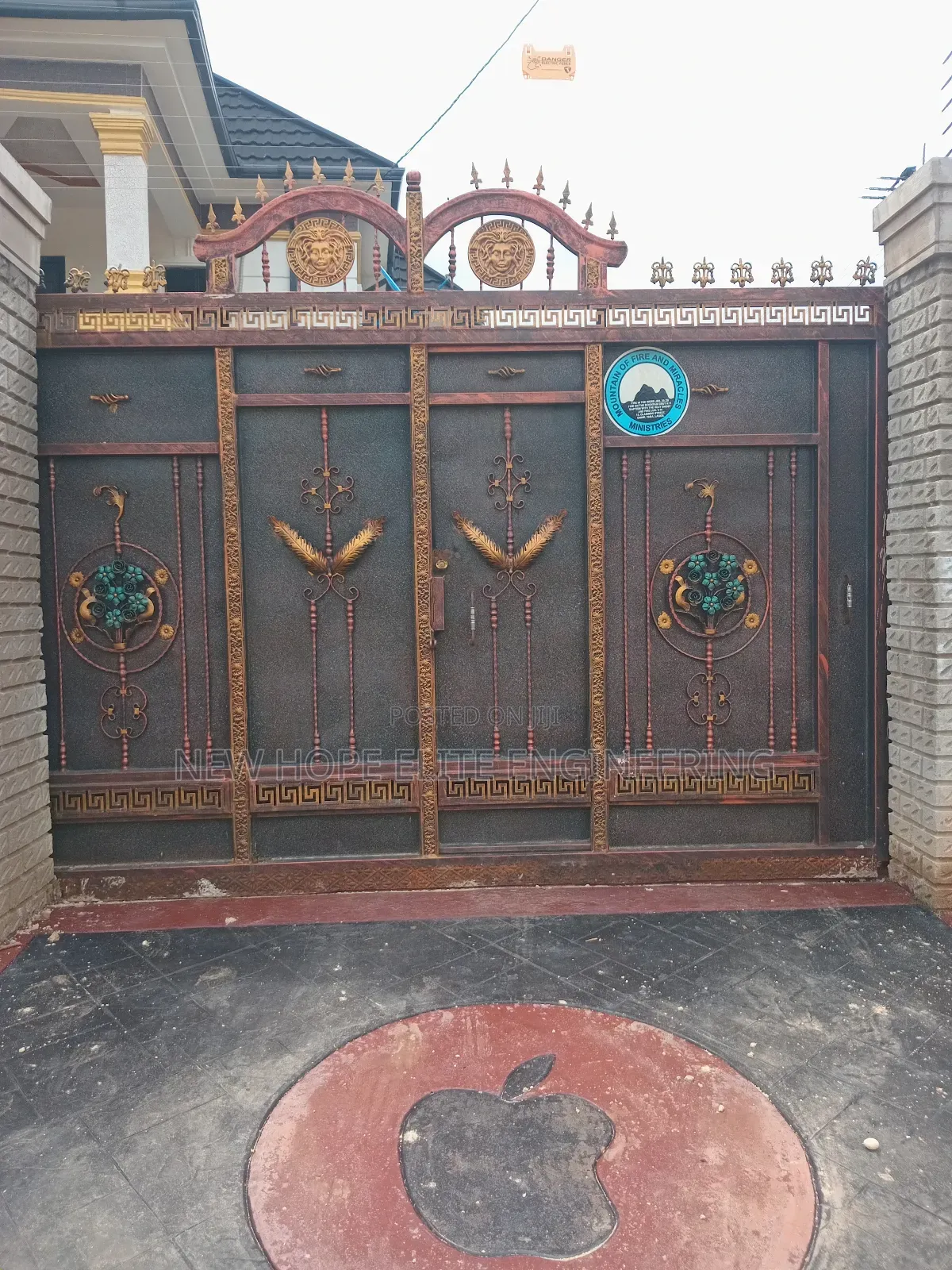 Wrought Iron Gate