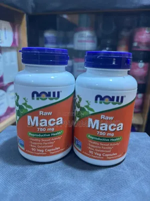 Now Raw Maca 750g -reproductive Health, 90 Veg Caps