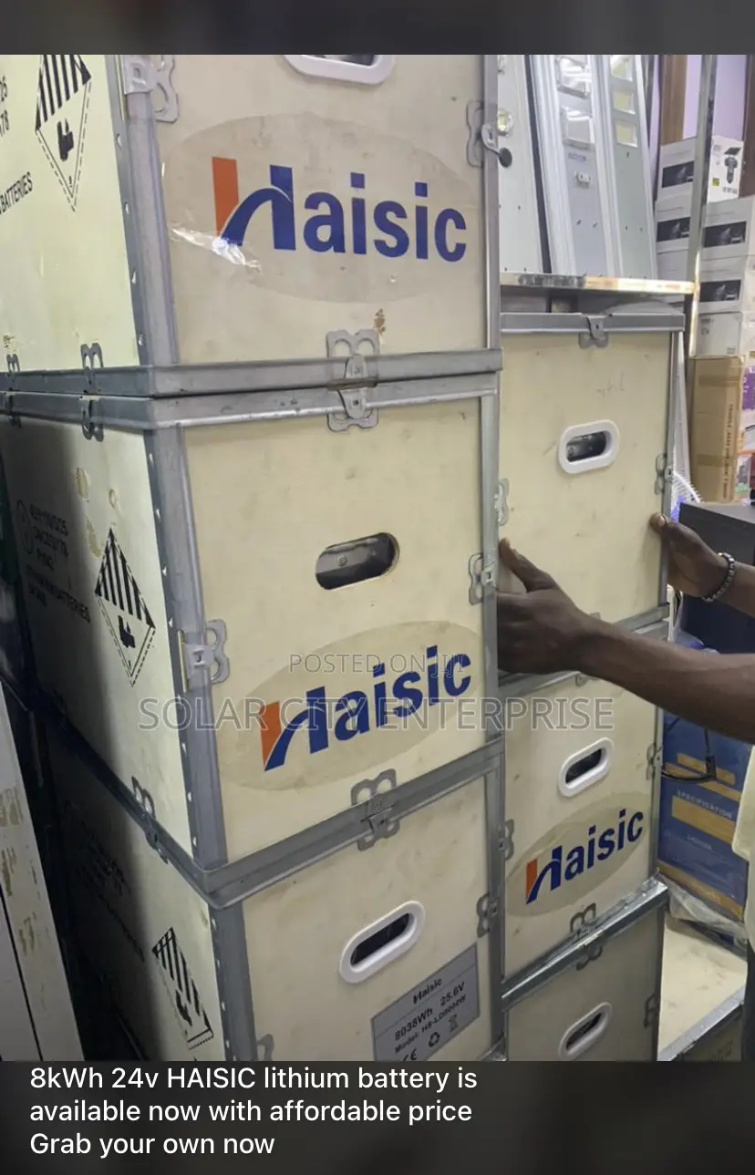 Haisic Lithium Battery 4kwh 12v
