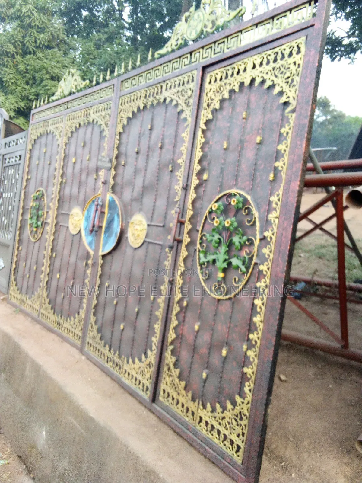 Wrought Iron Gate