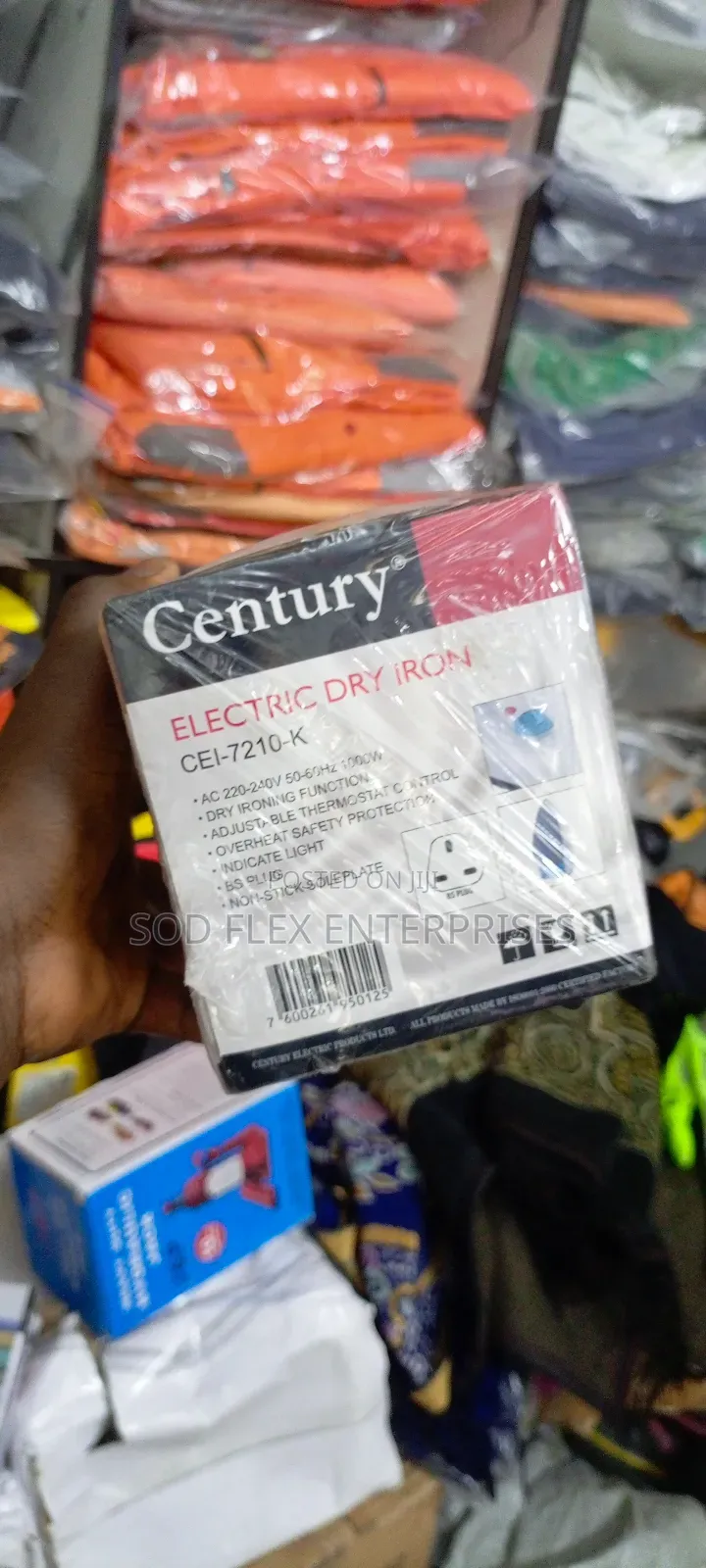 1000w Century Electric Durable Dry Iron