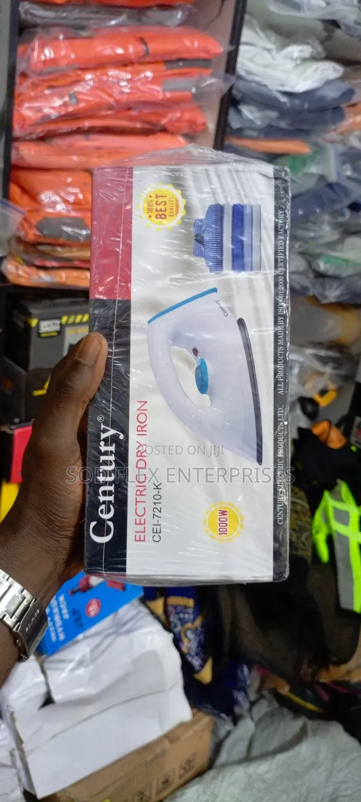 1000w Century Electric Durable Dry Iron
