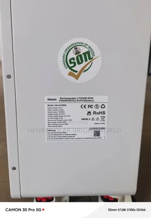 Haisic 15kwh 51.2v Lithium Battery