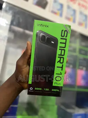 New Infinix Smart 10 Plus 128 GB Black