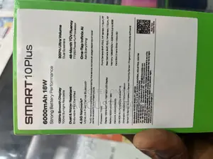 New Infinix Smart 10 Plus 128 GB Black