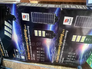 400w Ai Solar Camera +Lighting