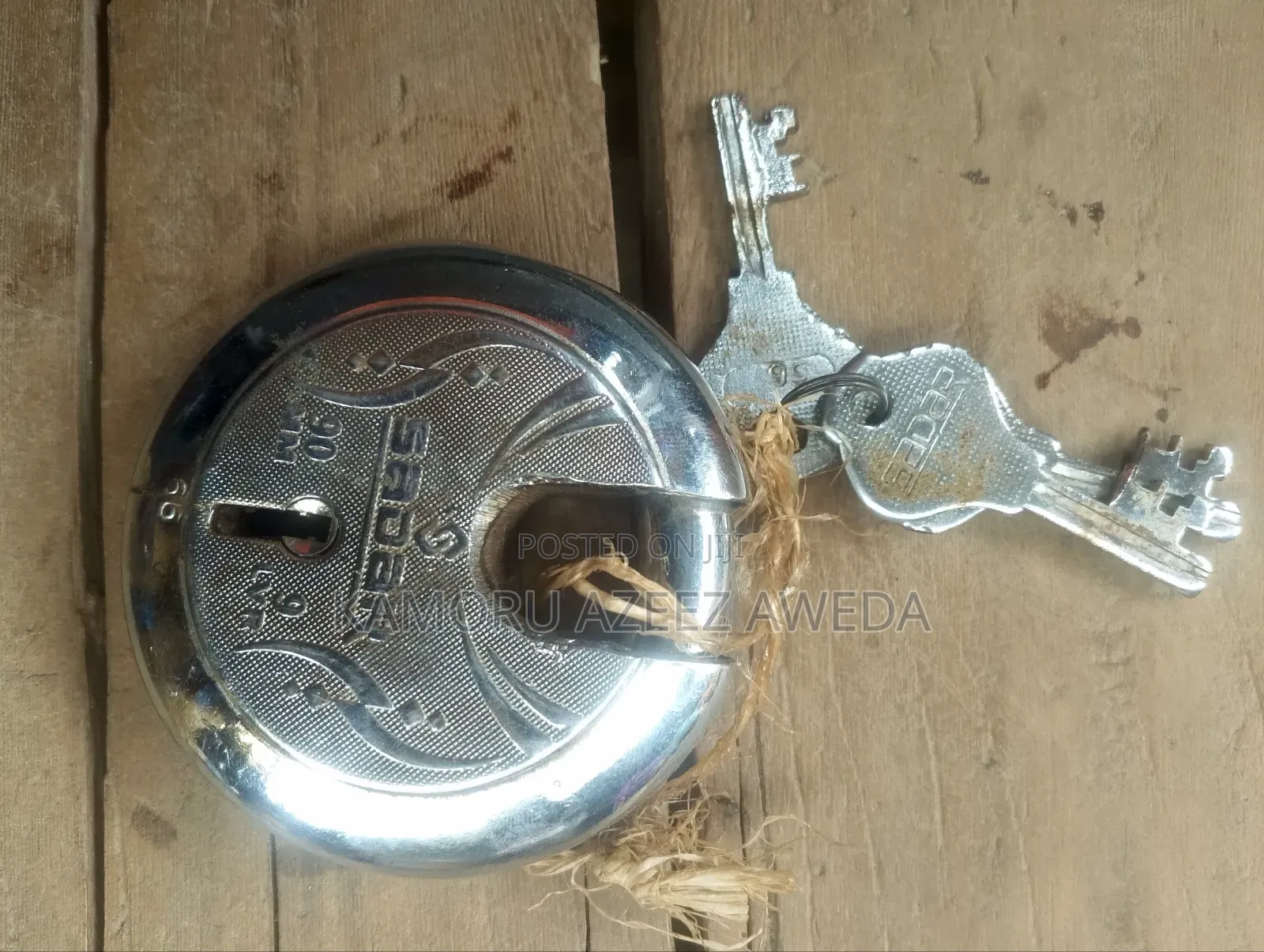 Original Round Padlock