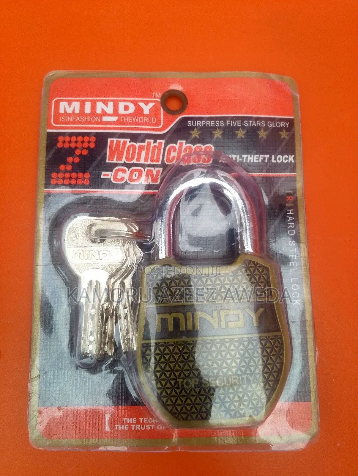 Mindy Padlock 70mm Short