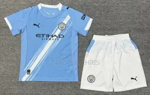 Manchester City Official 25/26 Kid Home Jersey