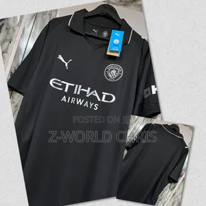 Original Top Notch Manchester City 25/26 Away Black Jersey