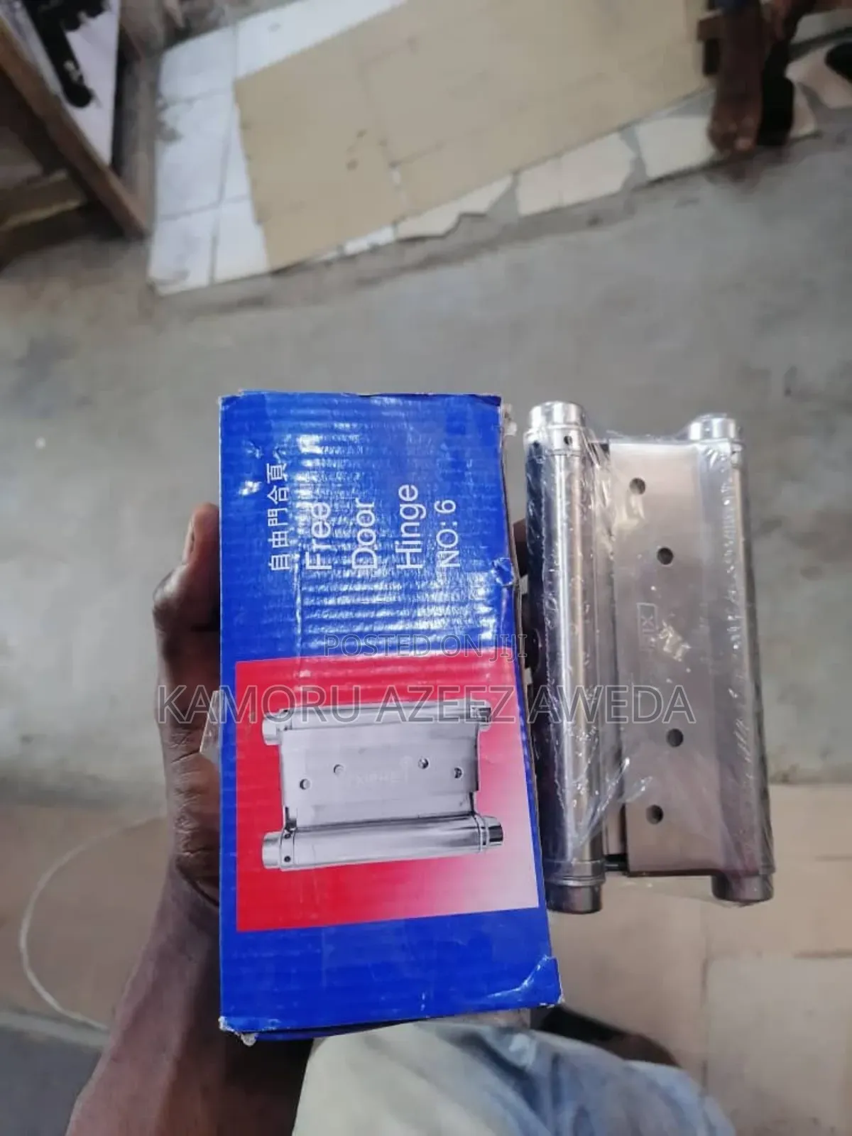 Spring Hinges White Size 6