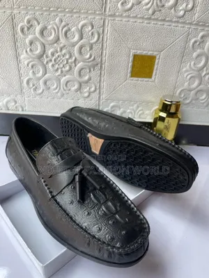 Black Luxury Ferragamo Shoes