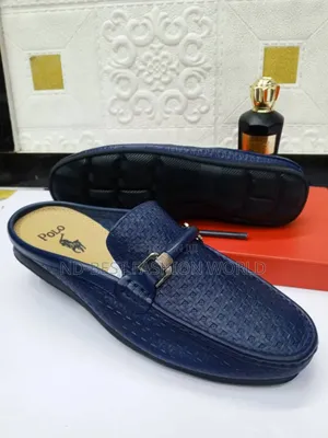 White Polo Half Shoe