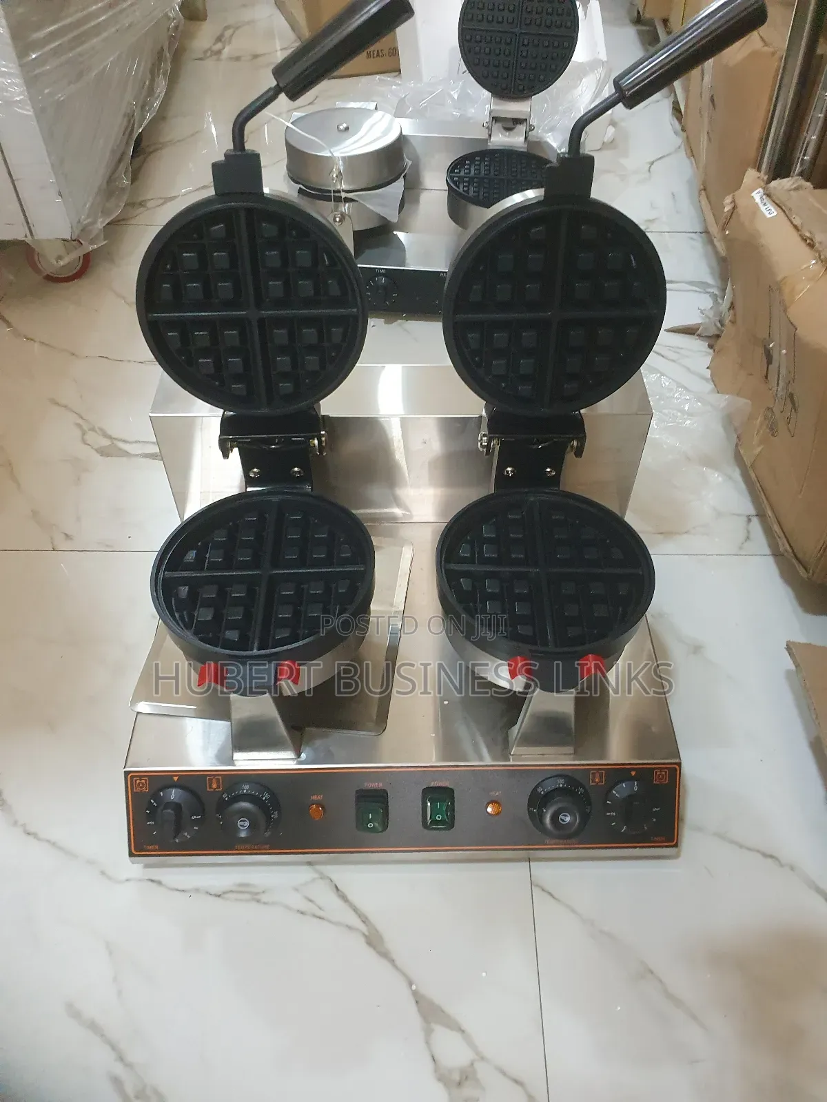 Rotary Waffle Baker Machine