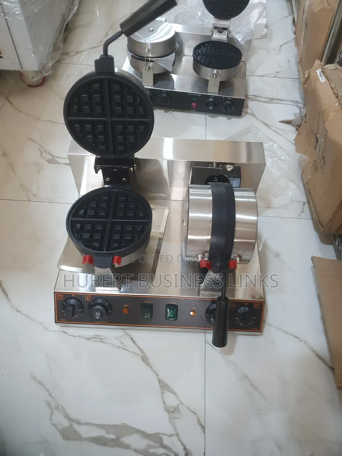 Rotary Waffle Baker Machine