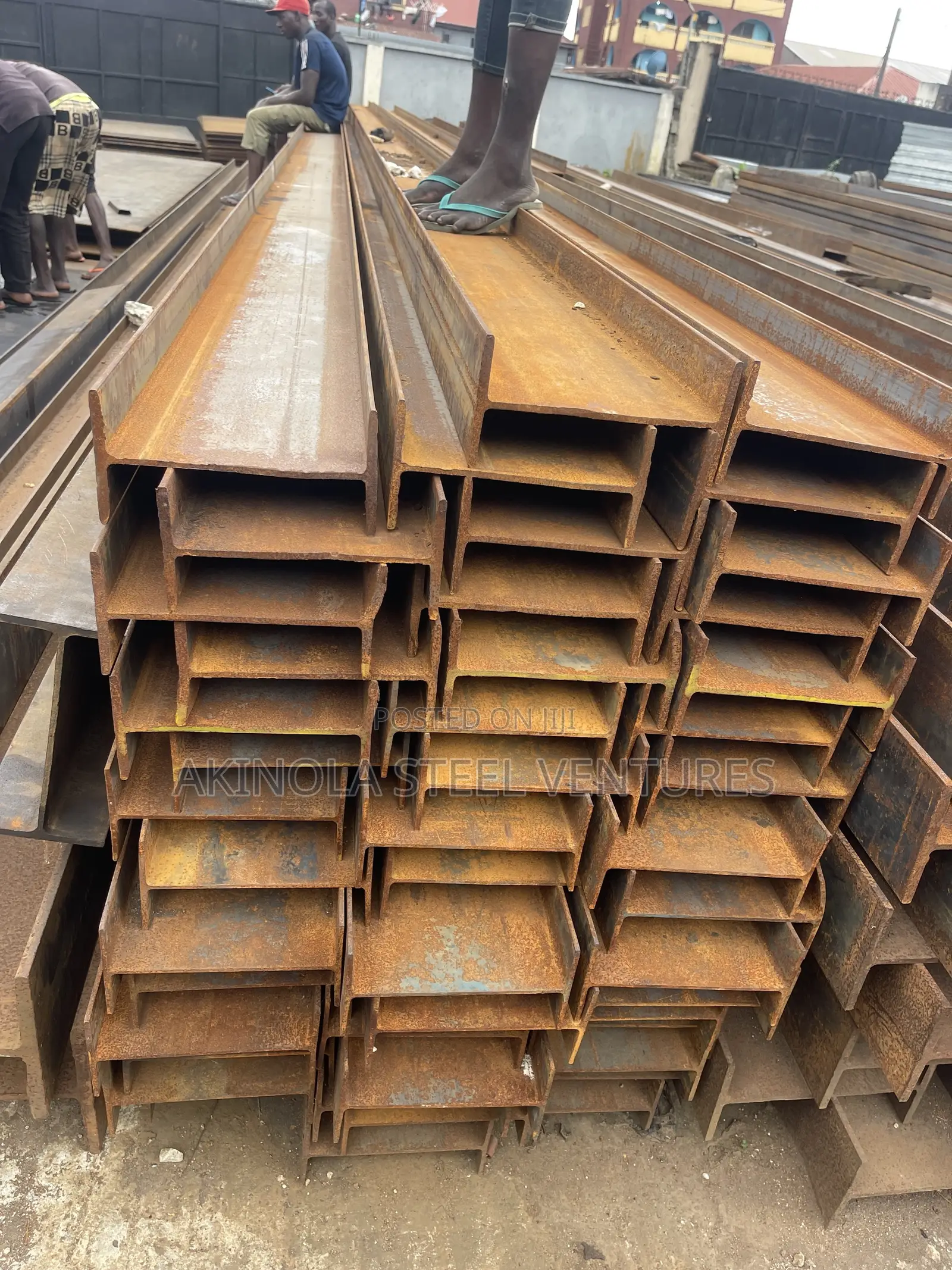 250x125x8mm H Beam 40ft Long
