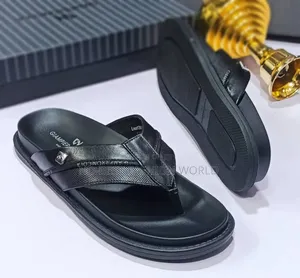 Quality Black Italian Slippers
