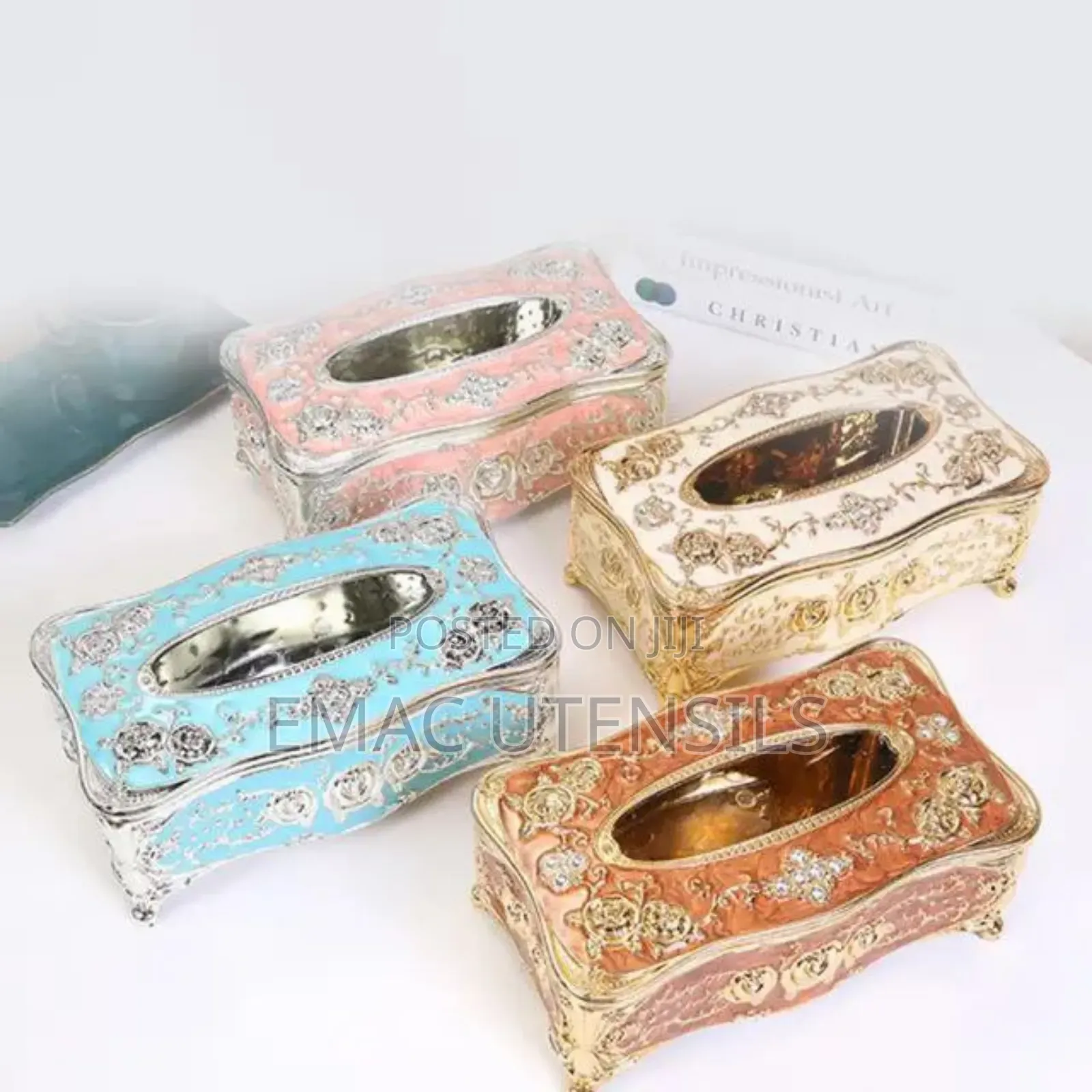 Luxury Tissue Storage Holder Box