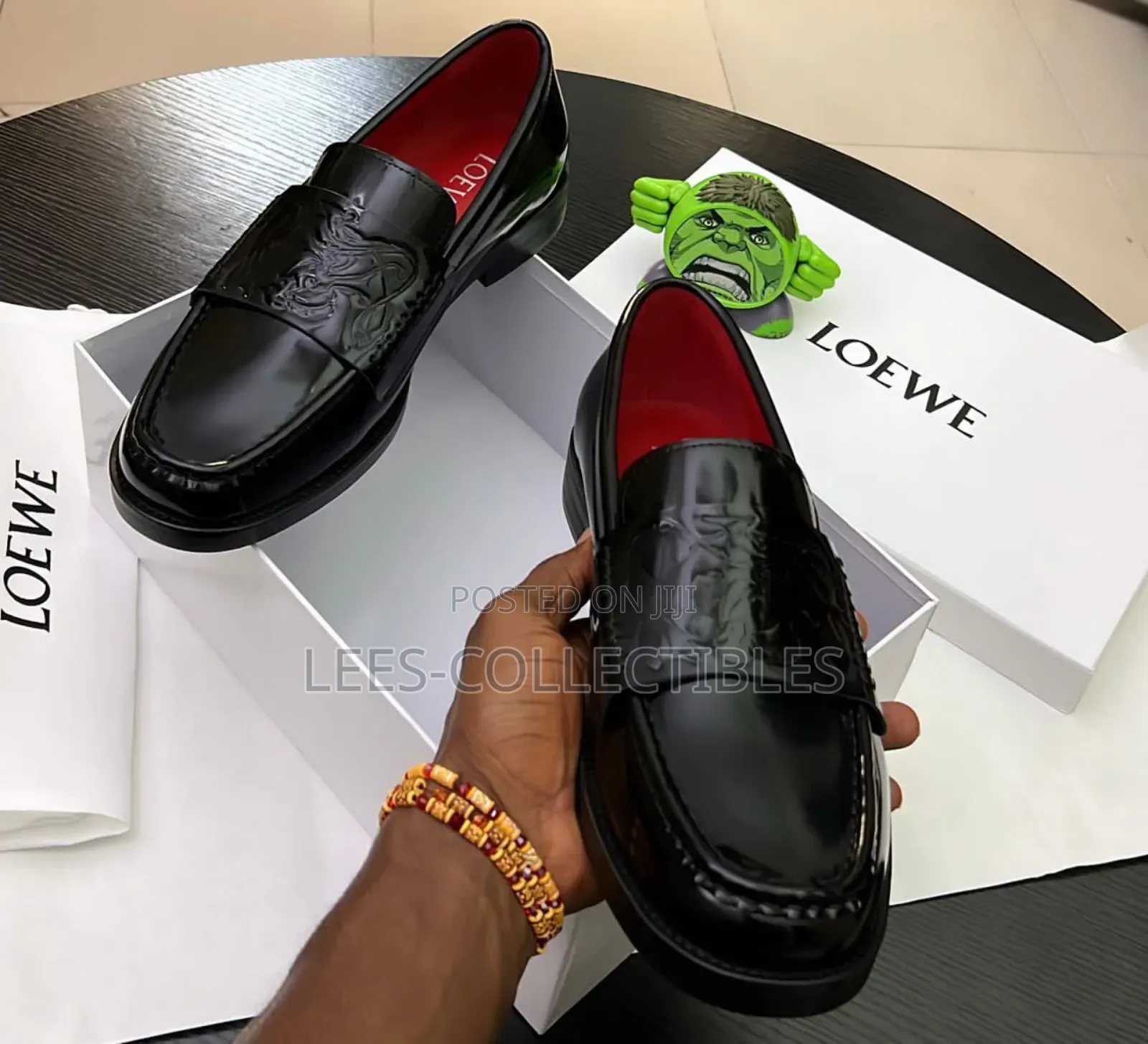 Original Leather Loewe Cooperate Shoes