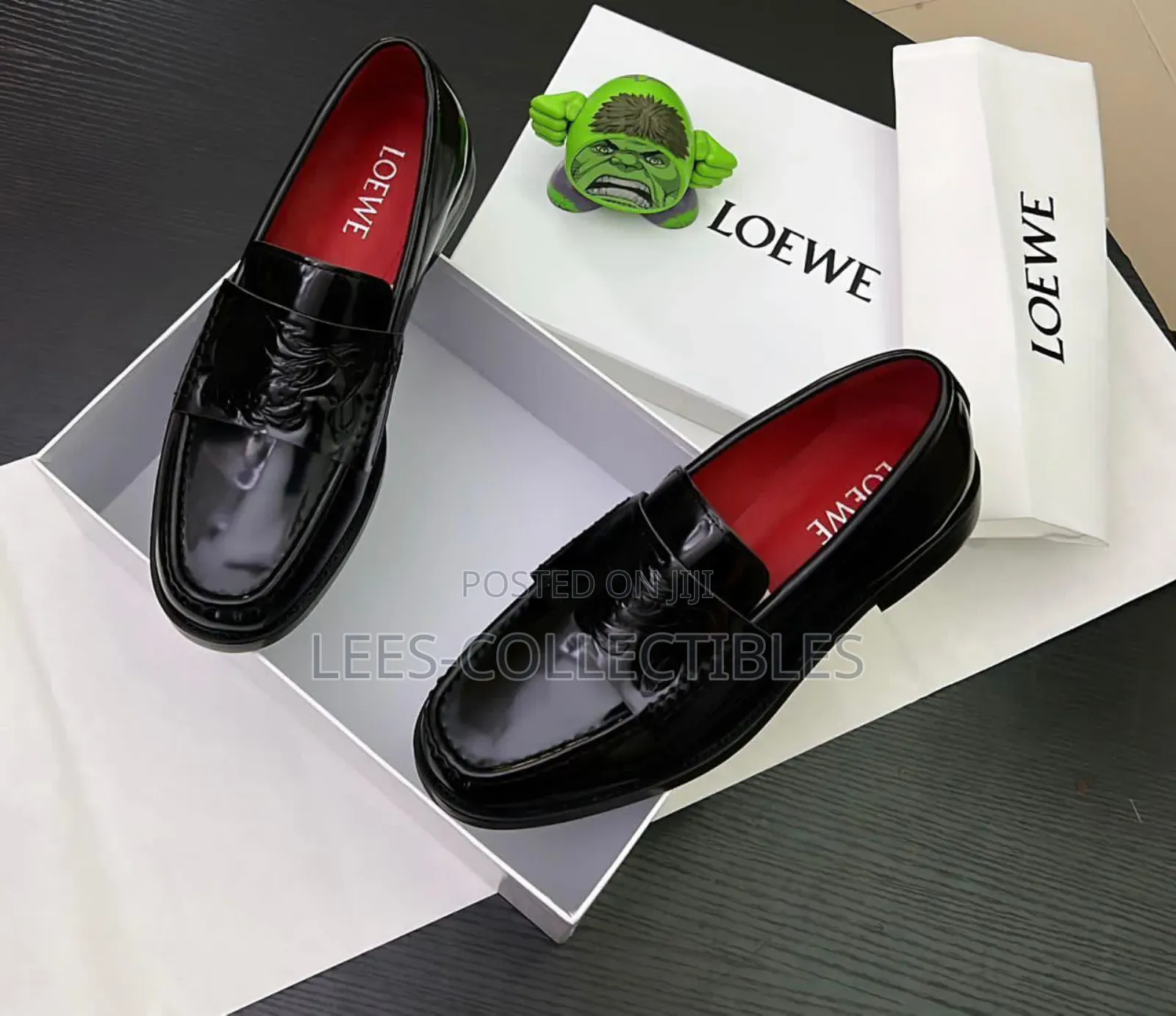 Original Leather Loewe Cooperate Shoes