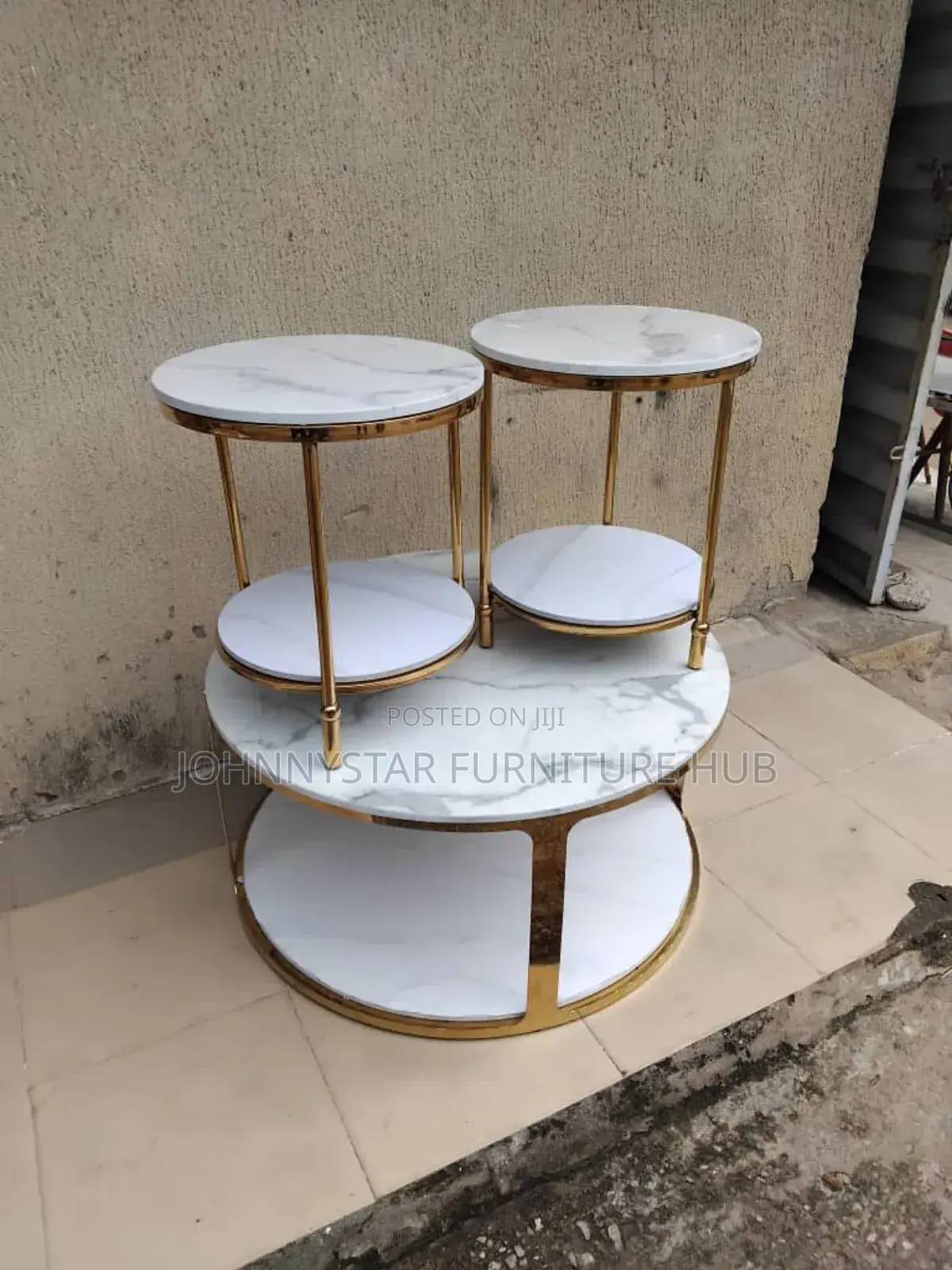 Round Marbel Center Table