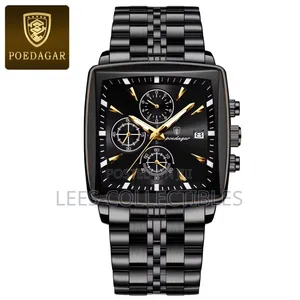 Top Luxury Poedagar Casual Men Watches