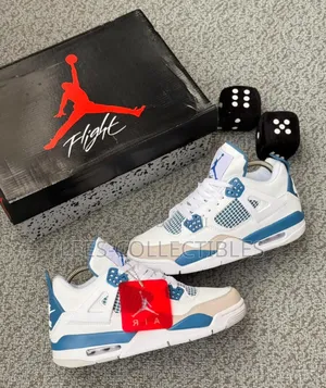 Beat Quality Jordan 4 Military Blue Sneakers