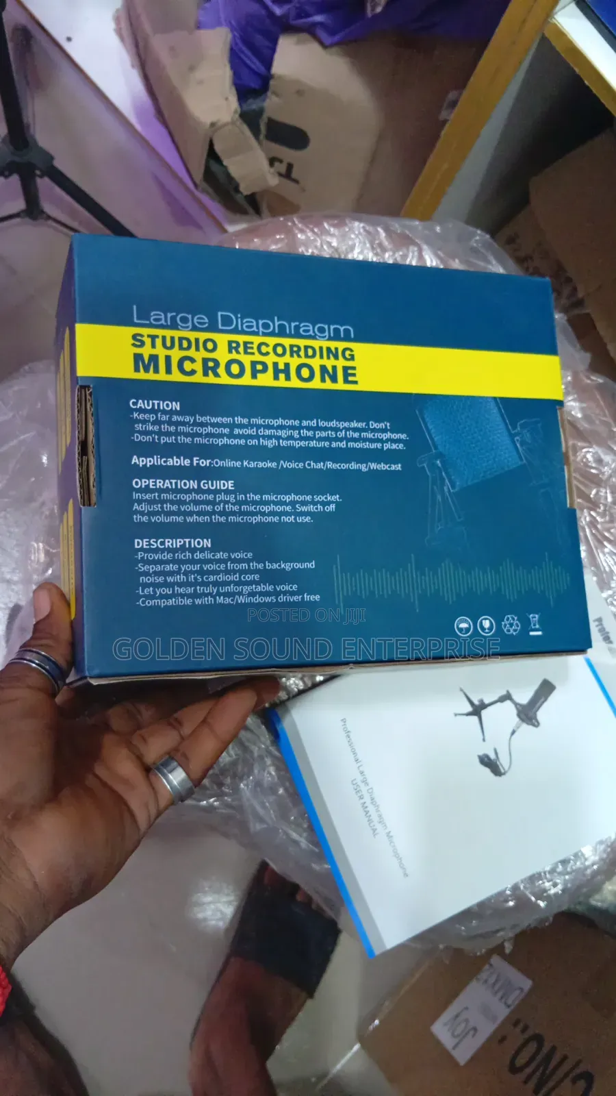 Studio Microphone Model
