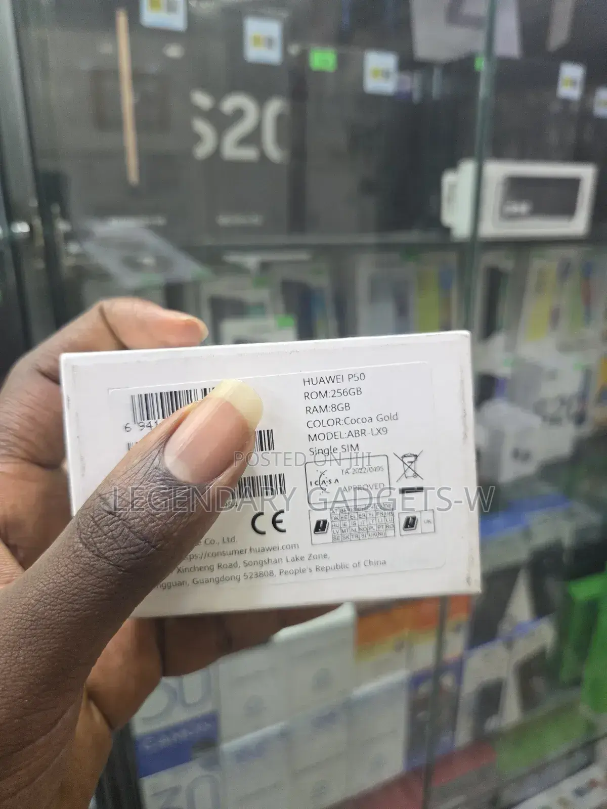 New Huawei P50 256 GB Gold