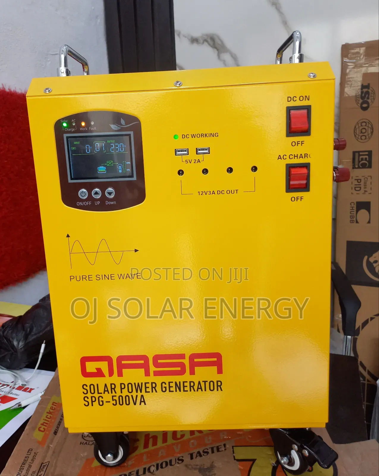 500w Qasa Solar Generator/System