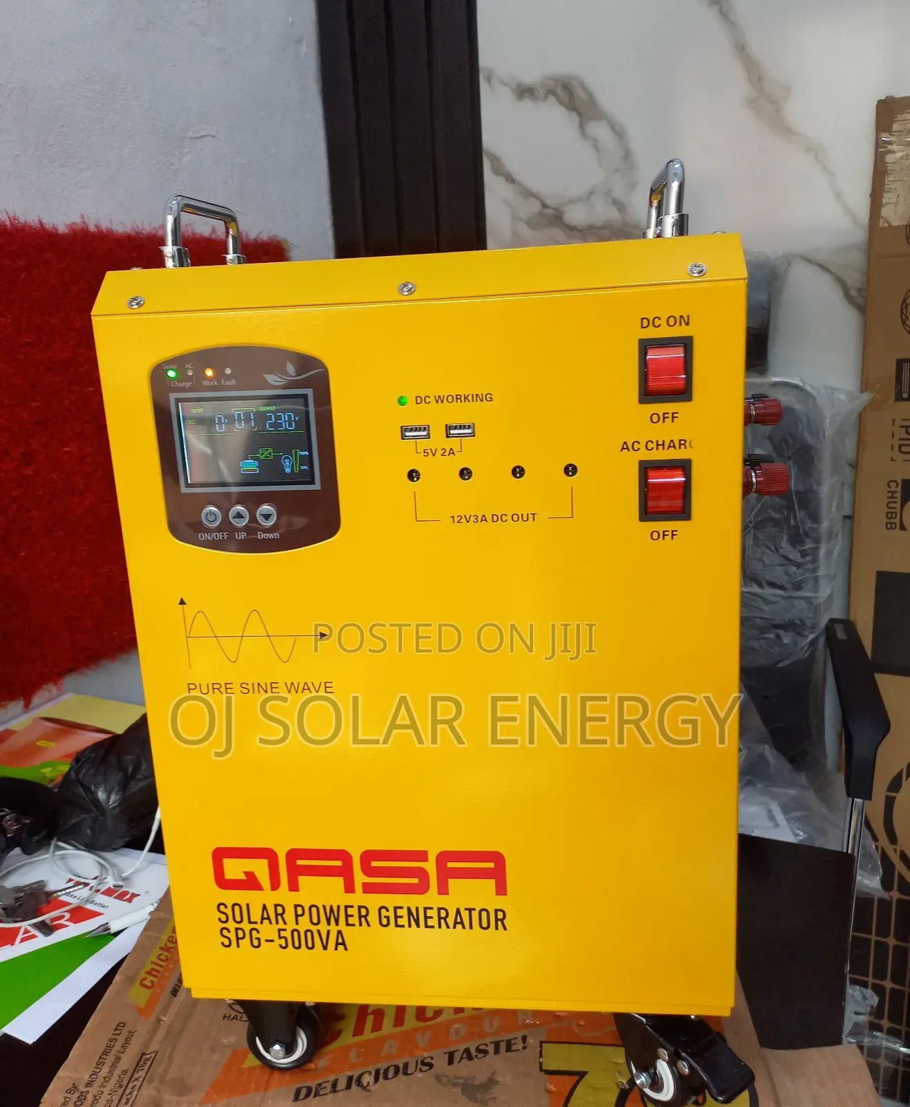 500w Qasa Solar Generator/System
