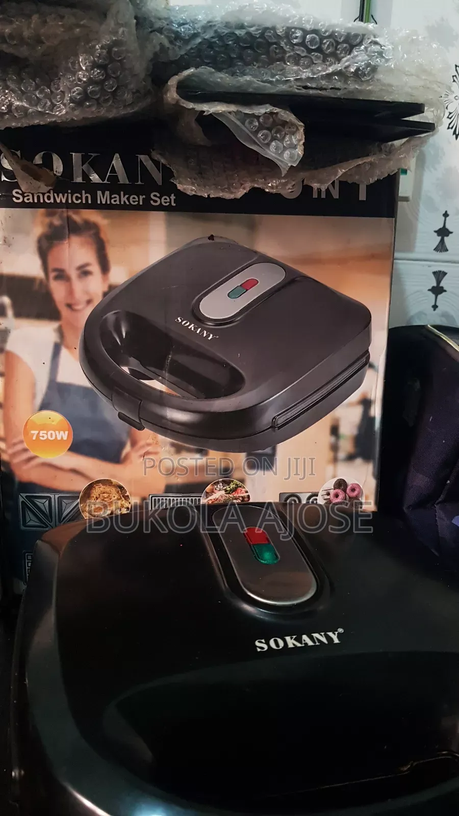 Sokany 6 in 1 Sandwich Maker