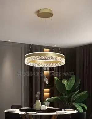 Minimalist Led Pendant Light (Gold)