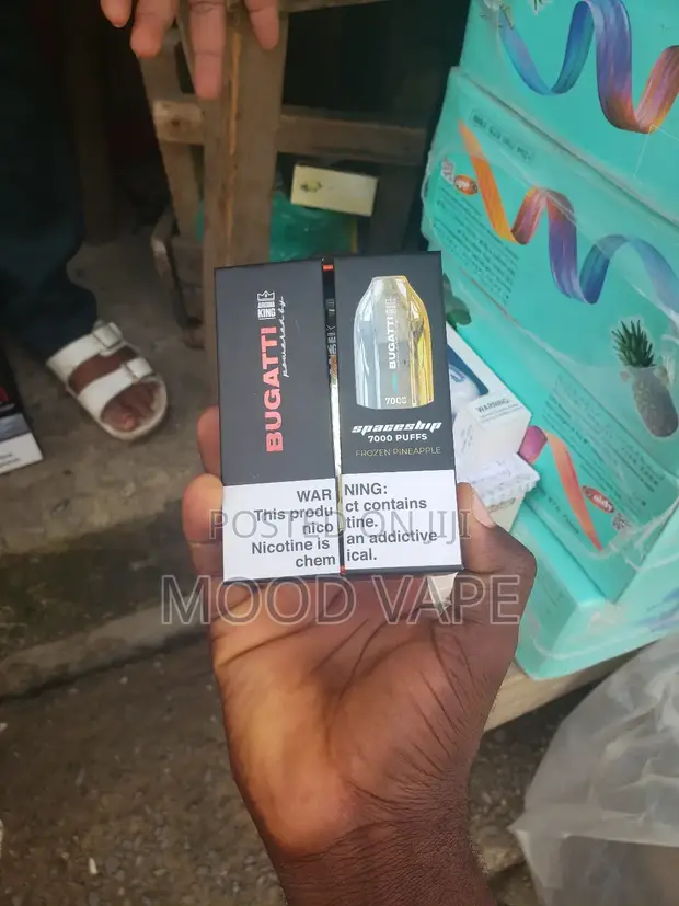 Disposable Aroma King Bugatti Vape for sale - mood vape  Price:  16,000  on Jiji.ng [Lekki]