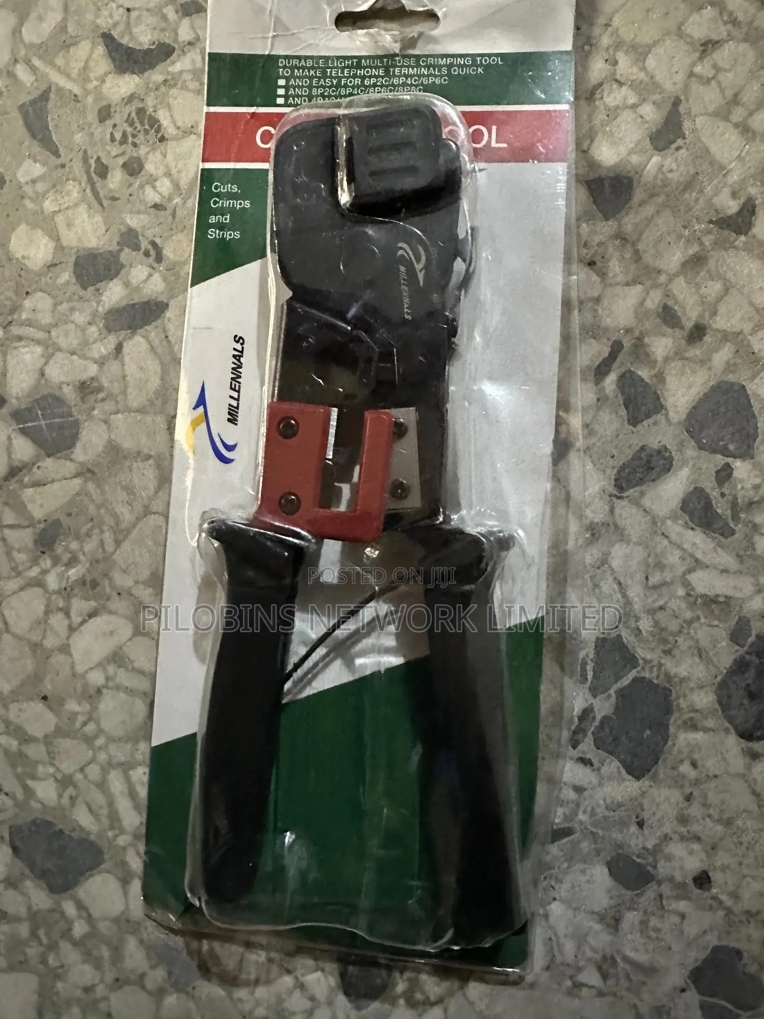 Modular Plug 2 In 1 Crimping Tool