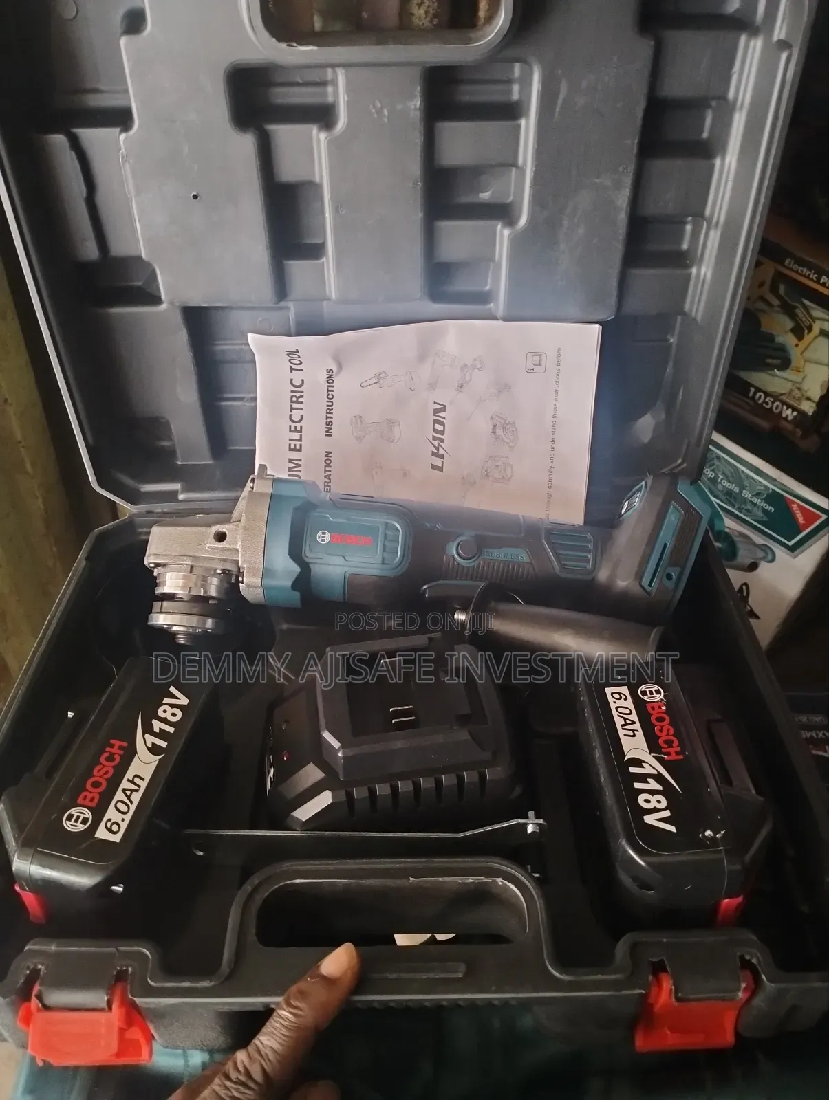 Bosch Cordless Angle Grinder