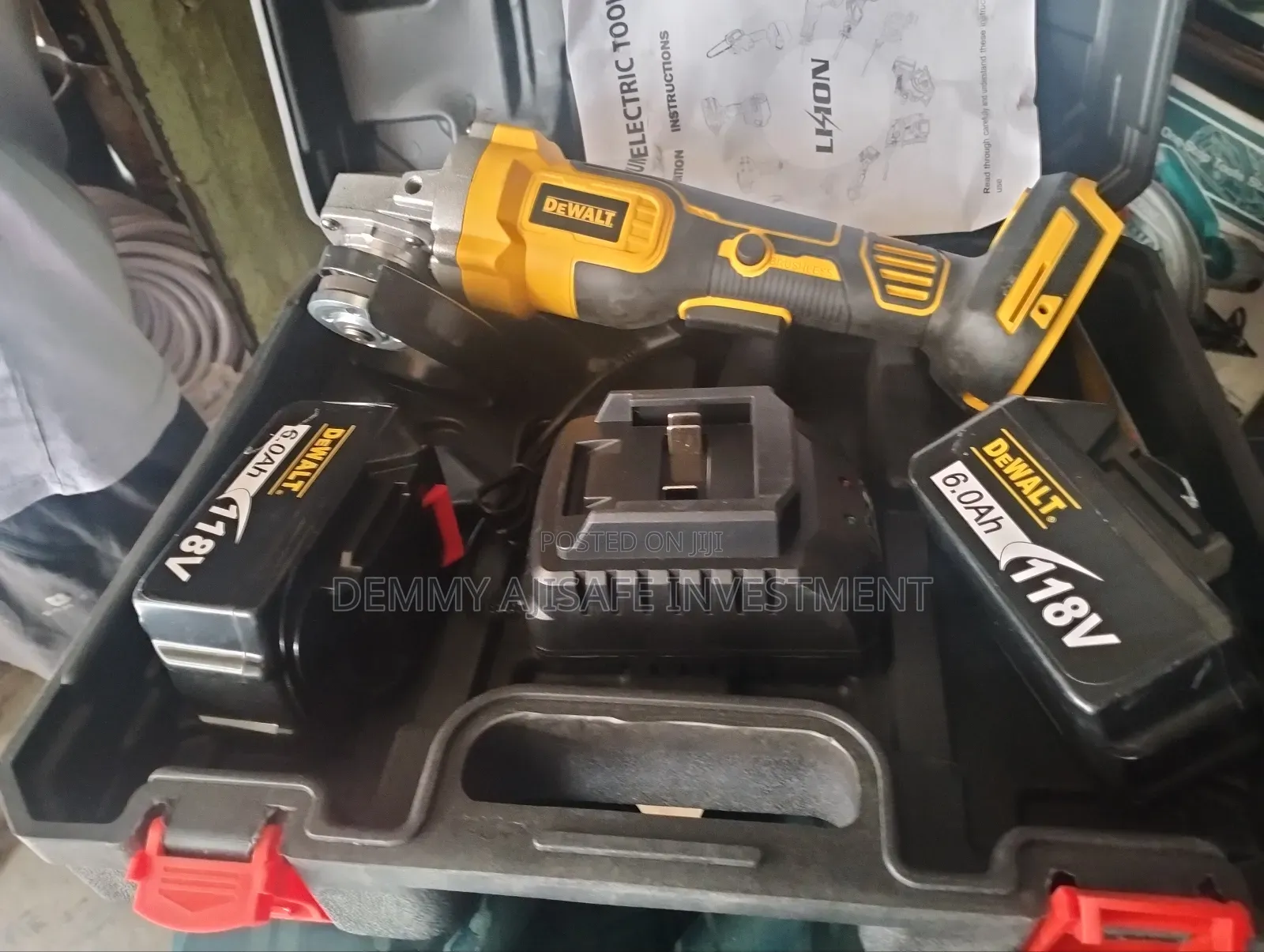 Dewalt Cordless Angle Grinder