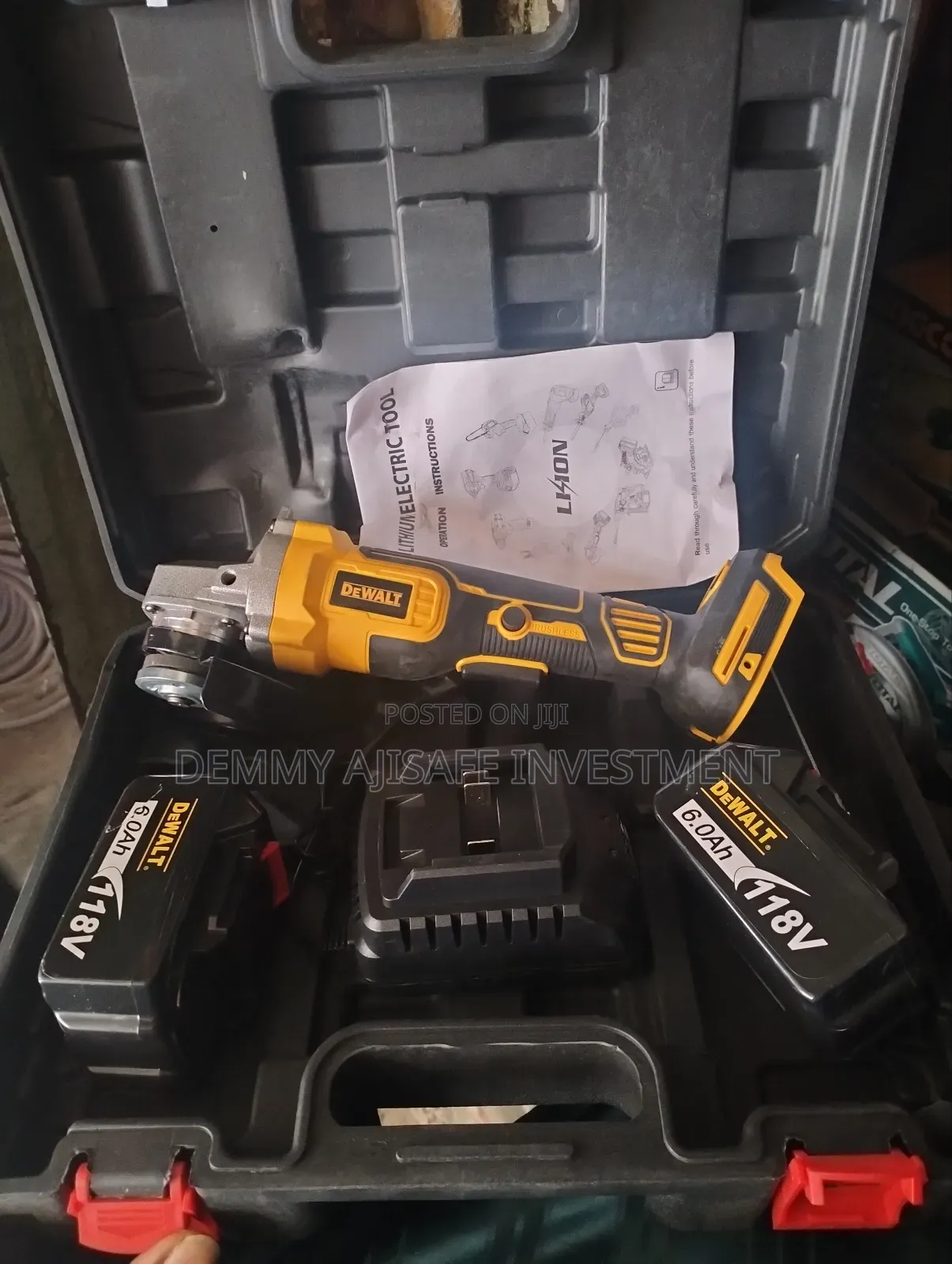 Dewalt Cordless Angle Grinder