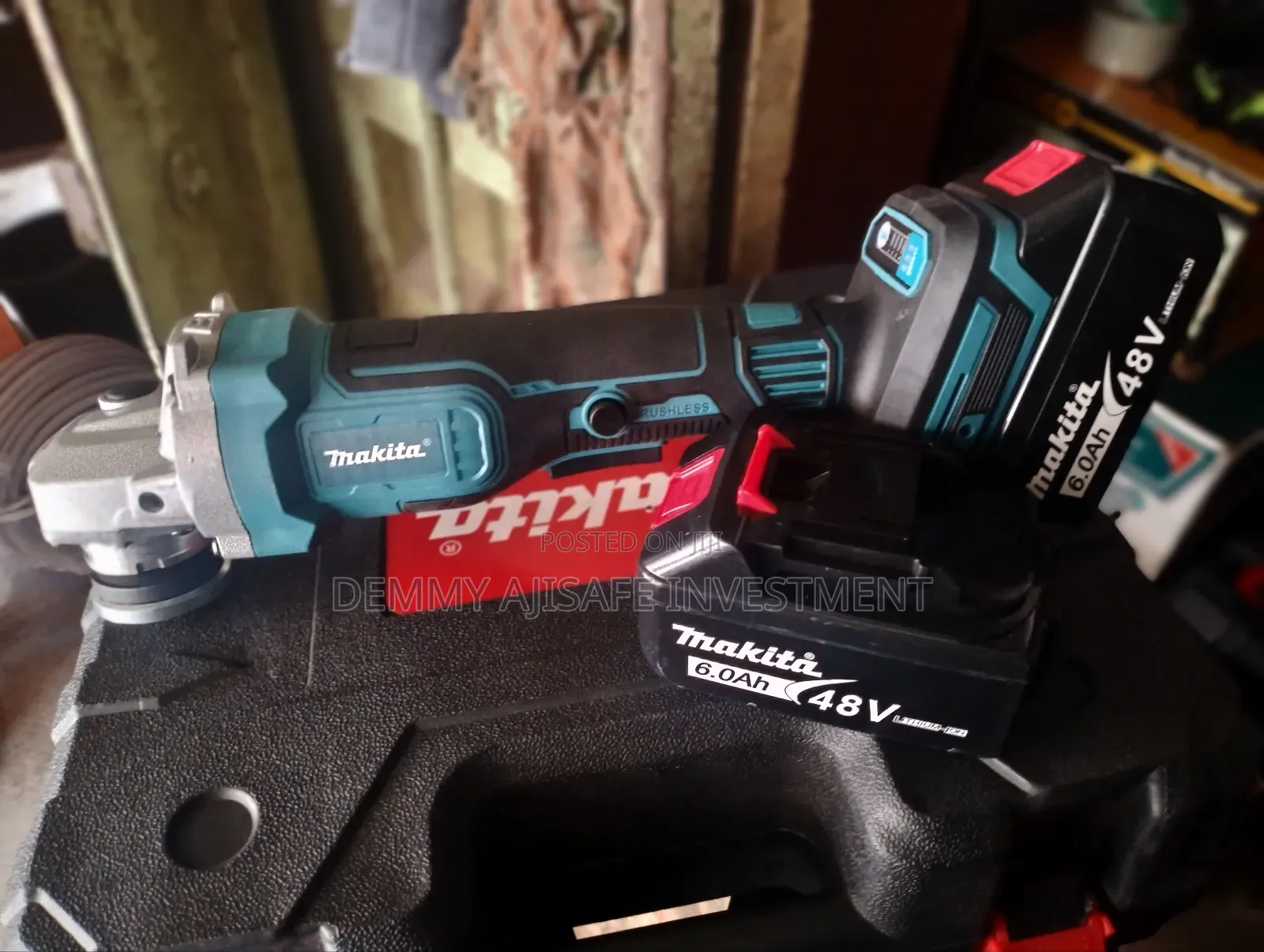 Cordless Angle Grinder Makita