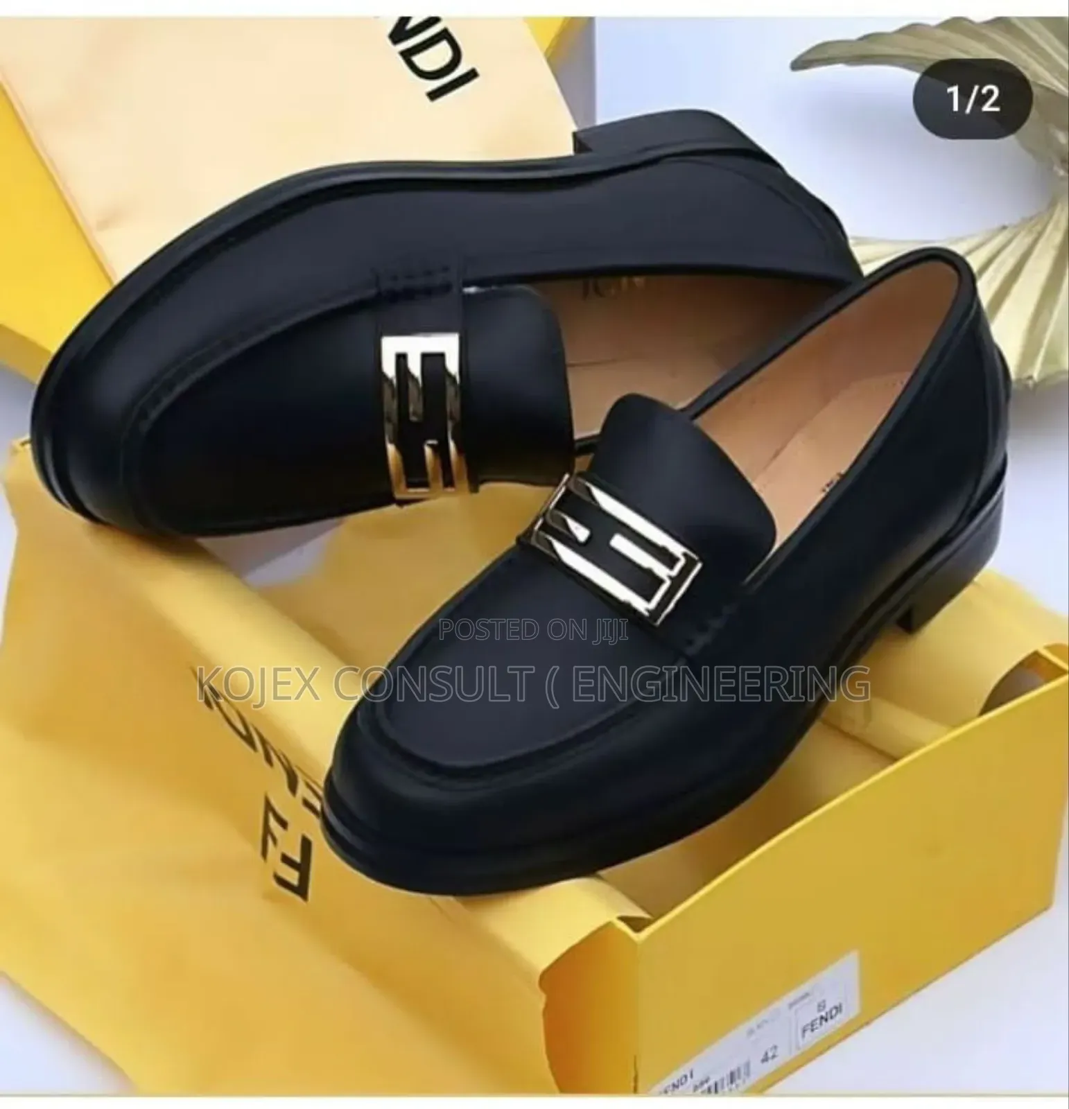 Fendi Flat Brown Shoe Available