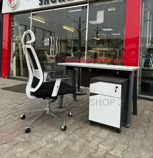 Ergonomic Office Chair With 1.2m Desk