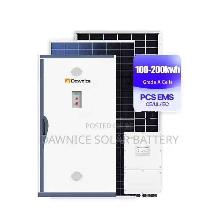 200kwh Lithium Battery Cabinet Industrial Commercial Bess - Dawnice ...