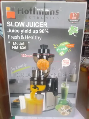 Hoffman Slow Juicer - Juice Extractor